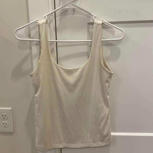 BYLT Basics Cream Tank Top - Picture 1 of 4